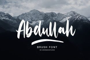 Abdullah: A Script Font with Authentic Handwritten Charm