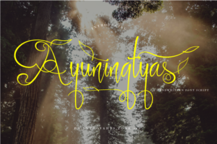 Ayuningtyas: A Script Font for Elegant, Standout Designs