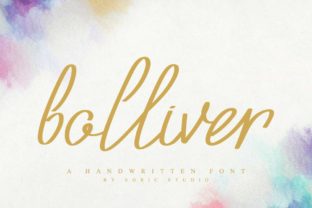 Bolliver: A Modern Calligraphy Font for Timeless Design