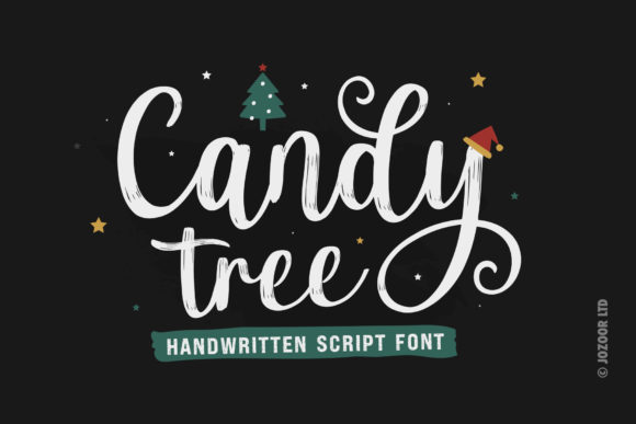 Candy Tree: A Sweet Addition to Your Modern Script Font Collection
