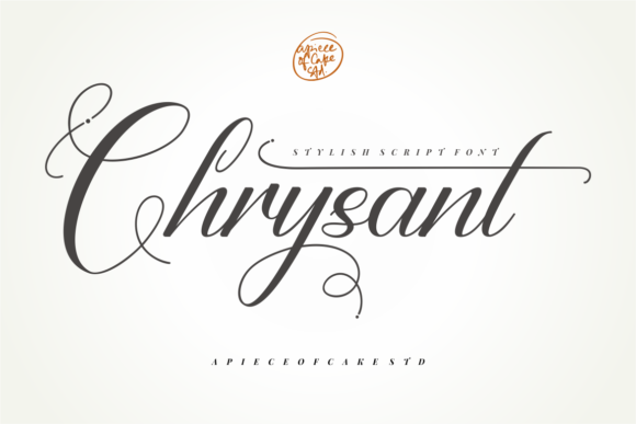 Chrysant: A Magical Script Font for Elegant Projects