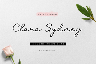 Clara Sydney: The Modern Script Font for Creative Projects