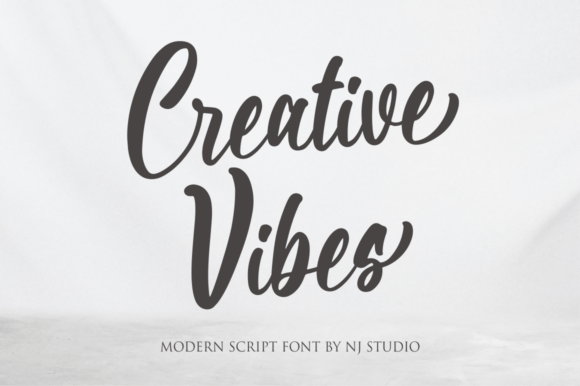 Creative Vibes: Crafting Designs with a Romantic Script