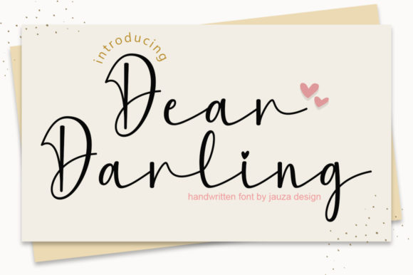 Dear Darling: A Delicate Script for Modern Design