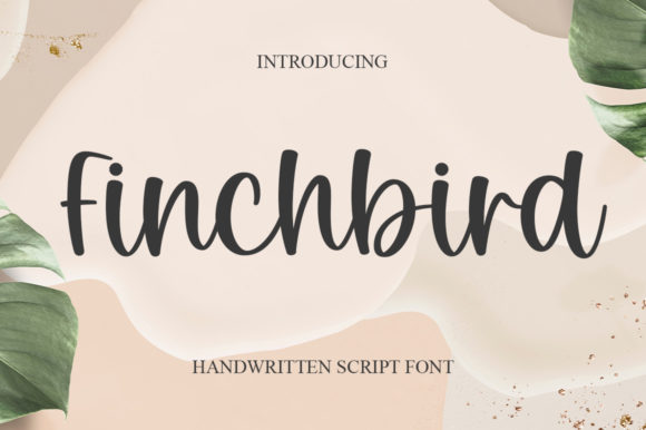 Finchbird: The Elegant Script Font for Refined Projects