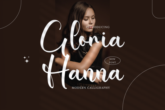 Gloria Hanna: The Elegant Script Font for Modern Projects