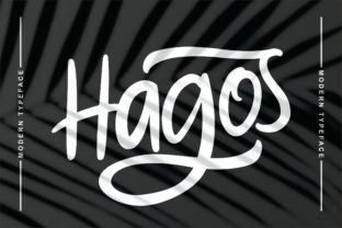 Hagos: A Modern Script for Creative Branding