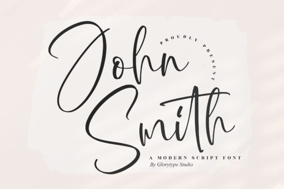 John Smith: A Script Font for Modern Branding