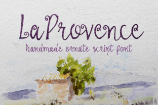 La Provence: A Handwritten Script Font with Timeless Charm