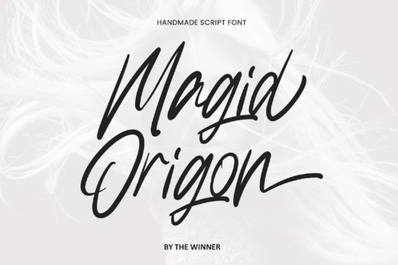 Magid Origon: A Relaxed Script Font for Effortless Elegance