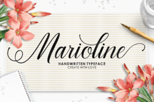 Marioline: A Handwritten Typeface with Classical Soul