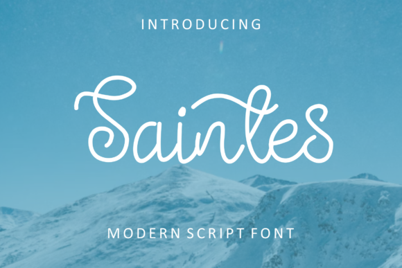 Saintes: The Vintage Script Font for Authentic Branding