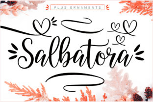 Salbatora: A Script Font with Modern Edge