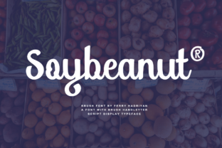 Soybeanut: The Friendly Script Font for Modern Brands