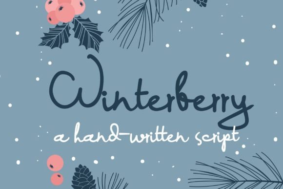 Winterberry: A Sweet Script for Joyful Design